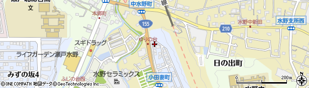 愛知県瀬戸市ゆりの台67周辺の地図