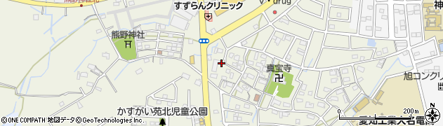 愛知県春日井市熊野町1447周辺の地図