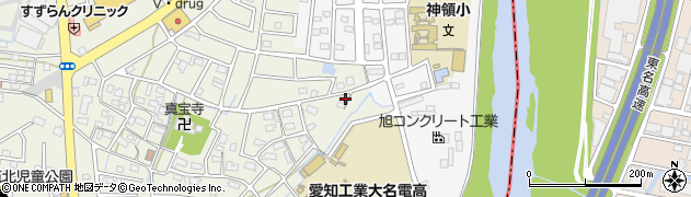 愛知県春日井市熊野町1736周辺の地図