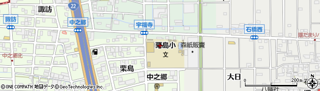 北名古屋市立栗島小学校周辺の地図