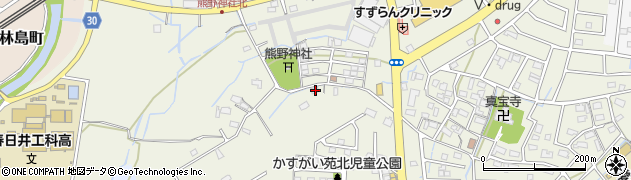 愛知県春日井市熊野町718周辺の地図