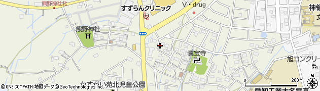 愛知県春日井市熊野町1457周辺の地図