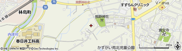 愛知県春日井市熊野町1113周辺の地図