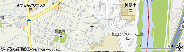 愛知県春日井市熊野町1708周辺の地図