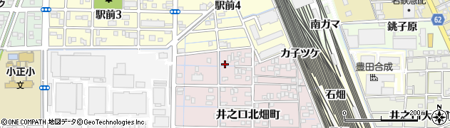 愛知県稲沢市井之口北畑町36周辺の地図