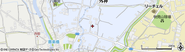 静岡県富士宮市外神1226周辺の地図