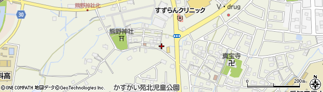 愛知県春日井市熊野町1423周辺の地図