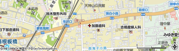 小田原南町郵便局 ＡＴＭ周辺の地図