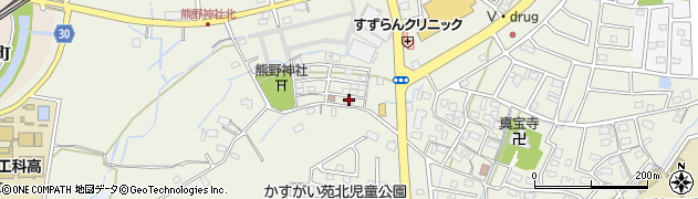 愛知県春日井市熊野町1418周辺の地図