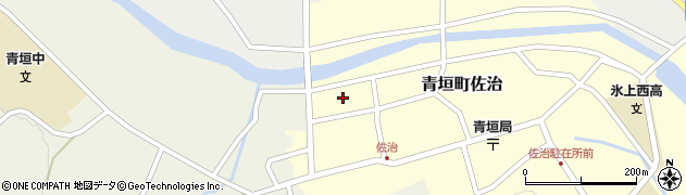 兵庫県丹波市青垣町佐治440周辺の地図