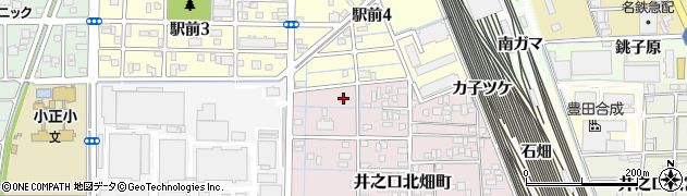 愛知県稲沢市井之口北畑町25周辺の地図