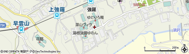 神奈川県足柄下郡箱根町強羅1300-519周辺の地図