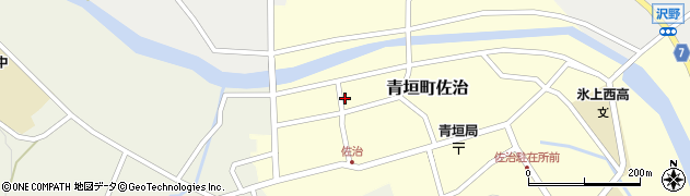 兵庫県丹波市青垣町佐治430周辺の地図