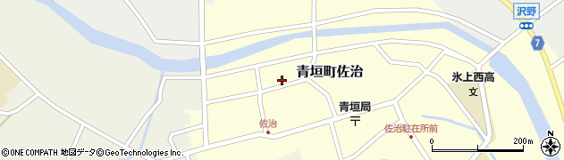 兵庫県丹波市青垣町佐治424周辺の地図