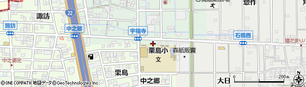 愛知県北名古屋市宇福寺長田109周辺の地図