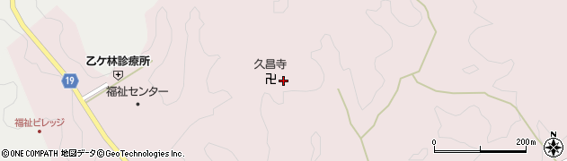 愛知県豊田市沢田町（入洞）周辺の地図
