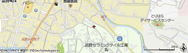 愛知県瀬戸市窯町76周辺の地図
