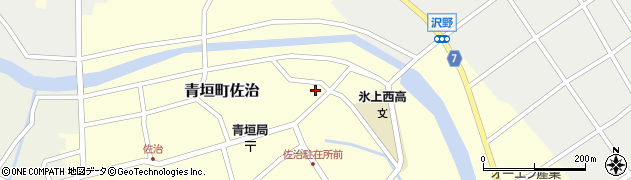 兵庫県丹波市青垣町佐治524周辺の地図