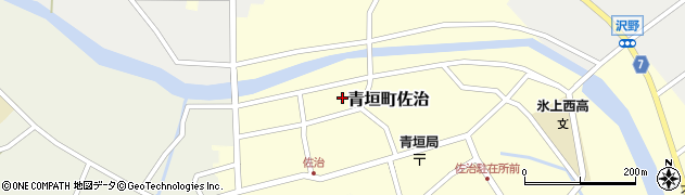 兵庫県丹波市青垣町佐治420周辺の地図