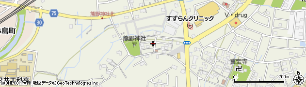 愛知県春日井市熊野町1350周辺の地図