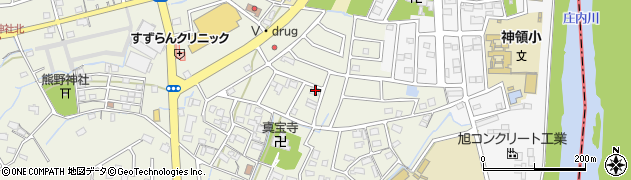 愛知県春日井市熊野町1657周辺の地図