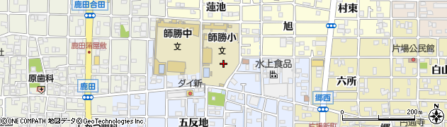愛知県北名古屋市井瀬木（大杉）周辺の地図