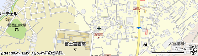 静岡県富士宮市宮原42周辺の地図