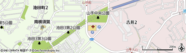 横浜銀行そうてつローゼン湘南山手店 ＡＴＭ周辺の地図