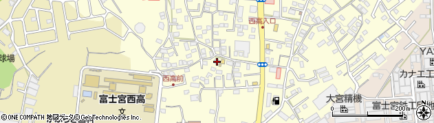 静岡県富士宮市宮原51周辺の地図