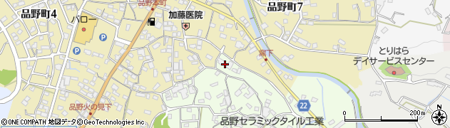 愛知県瀬戸市窯町63周辺の地図