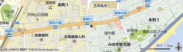 欄干橋ちん里う(梅万資料館)周辺の地図