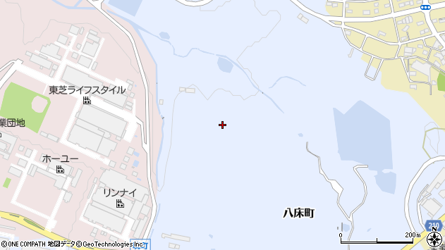 〒480-1206 愛知県瀬戸市八床町の地図