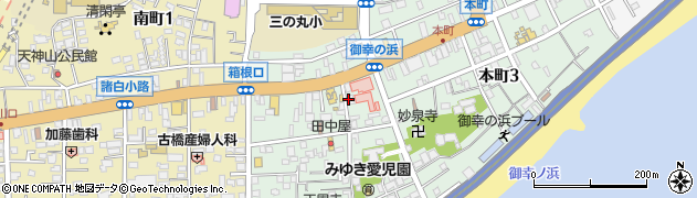 そろりと小田原周辺の地図