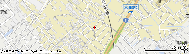 滋賀県彦根市東沼波町1093周辺の地図