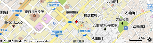 有限会社花元　本店周辺の地図