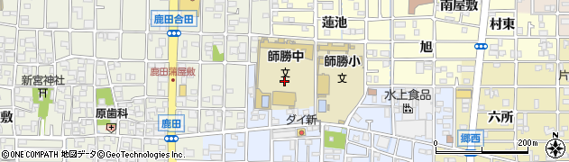 愛知県北名古屋市井瀬木（赤土）周辺の地図