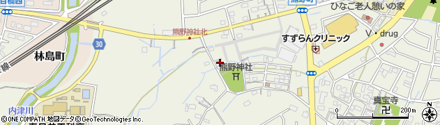 愛知県春日井市熊野町1328周辺の地図