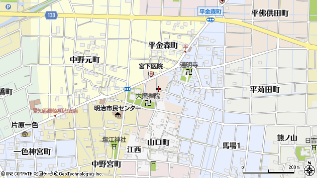 〒492-8346 愛知県稲沢市山口本町の地図