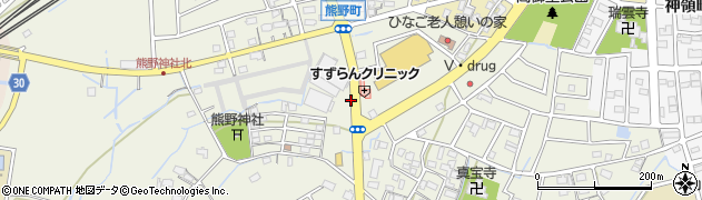 愛知県春日井市熊野町1485周辺の地図