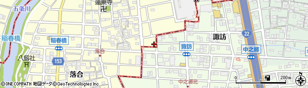 愛知県清須市春日宮重町278周辺の地図