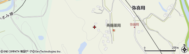 千葉県大多喜町（夷隅郡）弥喜用周辺の地図