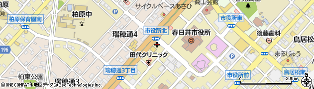 松屋 春日井店周辺の地図