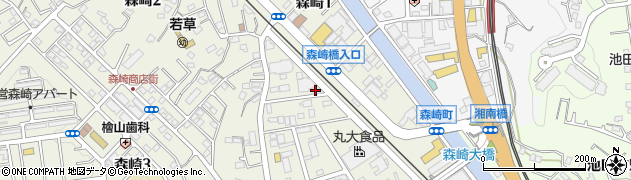 グループホームゆりの花・森崎周辺の地図