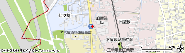 愛知県春日井市宗法町知光院60周辺の地図