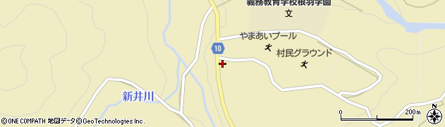 長野県下伊那郡根羽村306周辺の地図