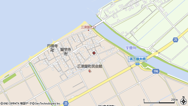 〒522-0059 滋賀県彦根市三津屋町の地図