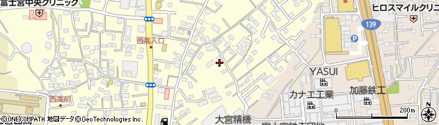 静岡県富士宮市宮原410周辺の地図