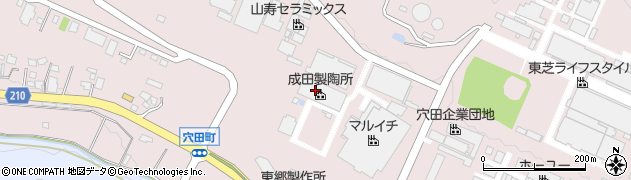 株式会社成田セラミックバーナー工業所周辺の地図
