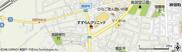 愛知県春日井市熊野町1519周辺の地図