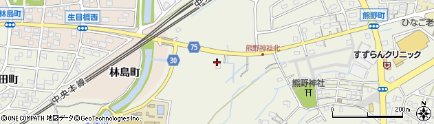 愛知県春日井市熊野町2693周辺の地図